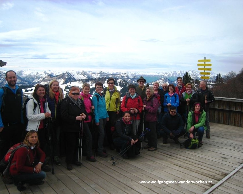 Wanderparadies Wolfgangsee: Pressewanderung 2016