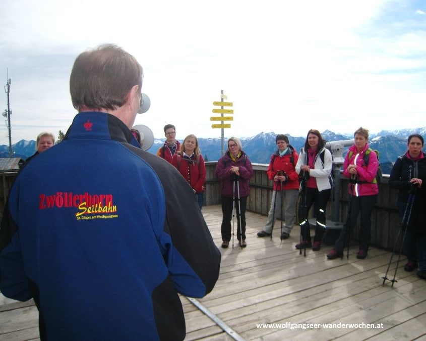 Wanderparadies Wolfgangsee: Pressewanderung 2016