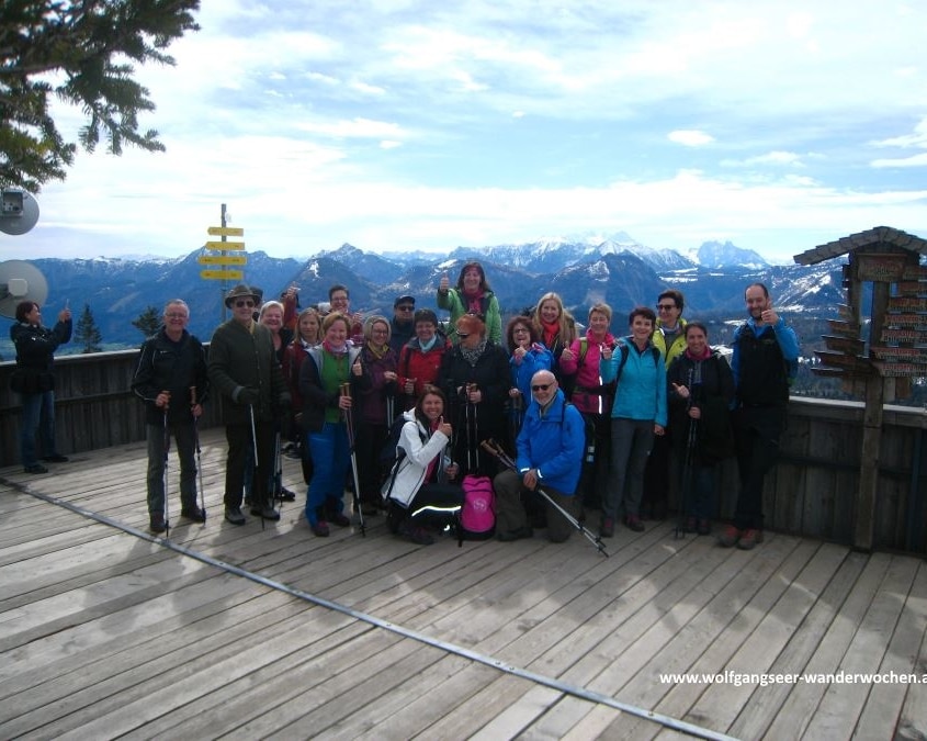 Wanderparadies Wolfgangsee: Pressewanderung 2016