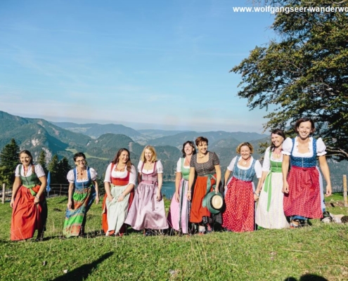 Wanderdamen Fotoshooting 09/2016 Zwölferhorn St. Gilgen am Wolfgangsee