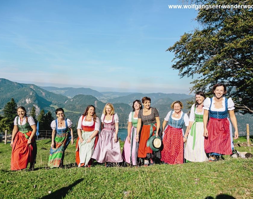 Wanderdamen Fotoshooting 09/2016 Zwölferhorn St. Gilgen am Wolfgangsee