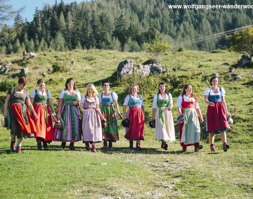 Wanderdamen Fotoshooting 09/2016 Zwölferhorn St. Gilgen am Wolfgangsee