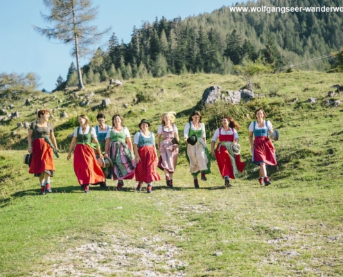 Wanderdamen Fotoshooting 09/2016 Zwölferhorn St. Gilgen am Wolfgangsee