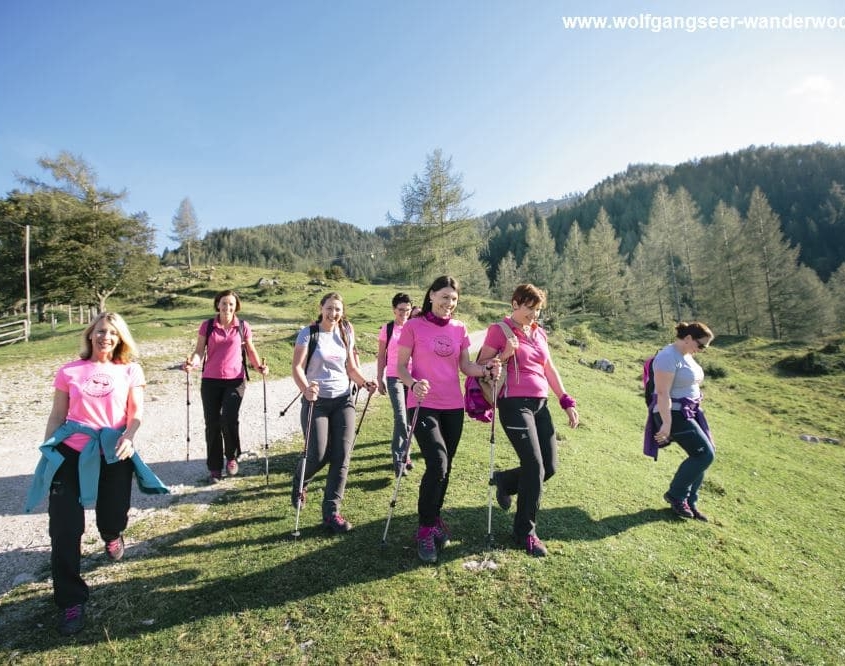 Wanderdamen Fotoshooting 09/2016 Zwölferhorn St. Gilgen am Wolfgangsee