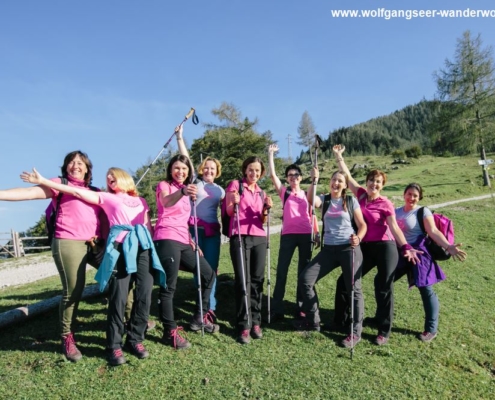 Wanderdamen Fotoshooting 09/2016 Zwölferhorn St. Gilgen am Wolfgangsee