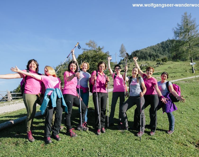 Wanderdamen Fotoshooting 09/2016 Zwölferhorn St. Gilgen am Wolfgangsee