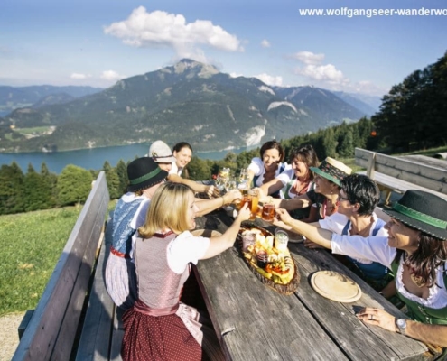 Wanderdamen Fotoshooting 09/2016 Zwölferhorn St. Gilgen am Wolfgangsee