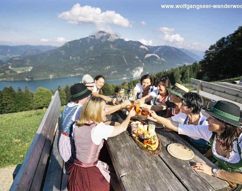 Wanderdamen Fotoshooting 09/2016 Zwölferhorn St. Gilgen am Wolfgangsee