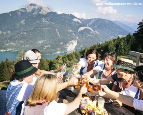 Wanderdamen Fotoshooting 09/2016 Zwölferhorn St. Gilgen am Wolfgangsee