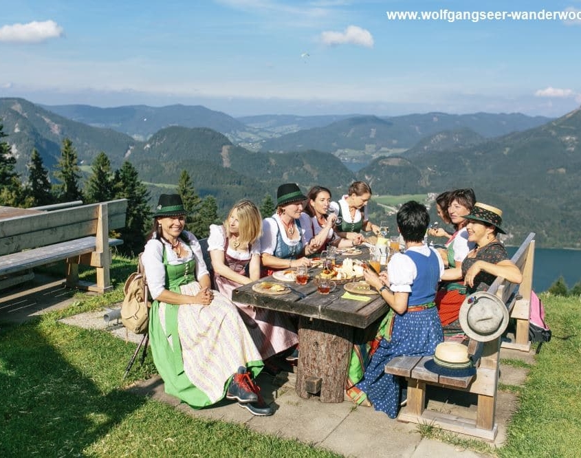 Wanderdamen Fotoshooting 09/2016 Zwölferhorn St. Gilgen am Wolfgangsee