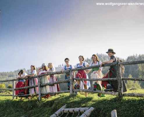 Wanderdamen Fotoshooting 09/2016 Zwölferhorn St. Gilgen am Wolfgangsee