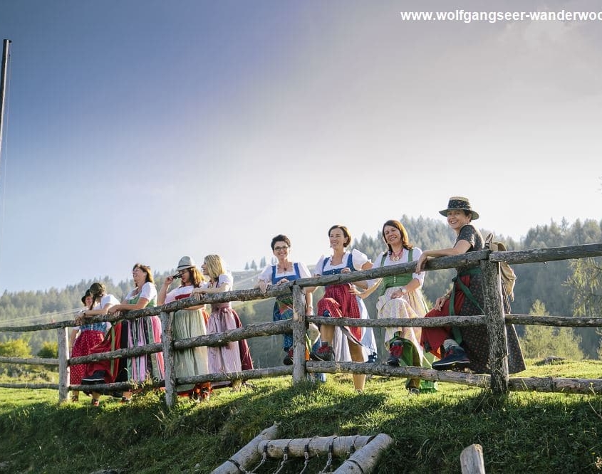 Wanderdamen Fotoshooting 09/2016 Zwölferhorn St. Gilgen am Wolfgangsee