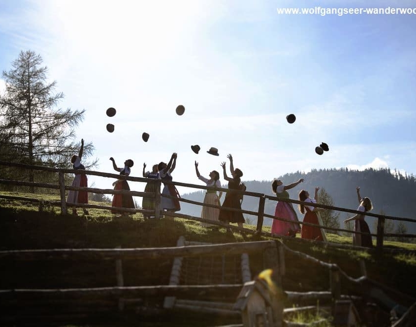 Wanderdamen Fotoshooting 09/2016 Zwölferhorn St. Gilgen am Wolfgangsee