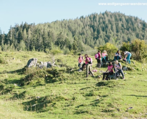 Wanderdamen Fotoshooting 09/2016 Zwölferhorn St. Gilgen am Wolfgangsee