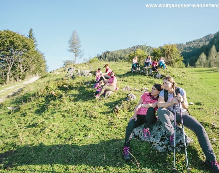 Wanderdamen Fotoshooting 09/2016 Zwölferhorn St. Gilgen am Wolfgangsee