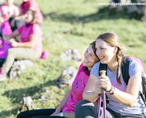 Wanderdamen Fotoshooting 09/2016 Zwölferhorn St. Gilgen am Wolfgangsee