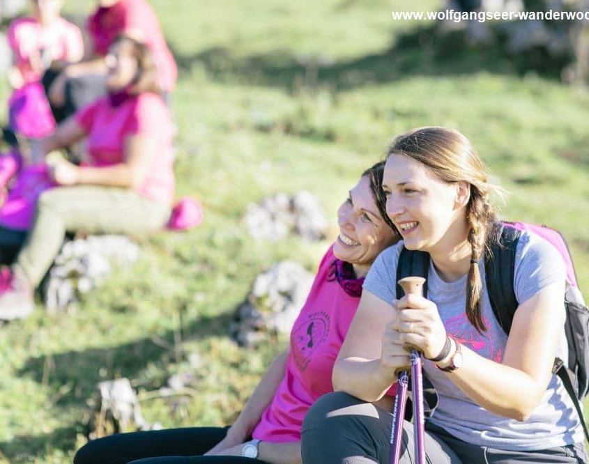 Wanderdamen Fotoshooting 09/2016 Zwölferhorn St. Gilgen am Wolfgangsee