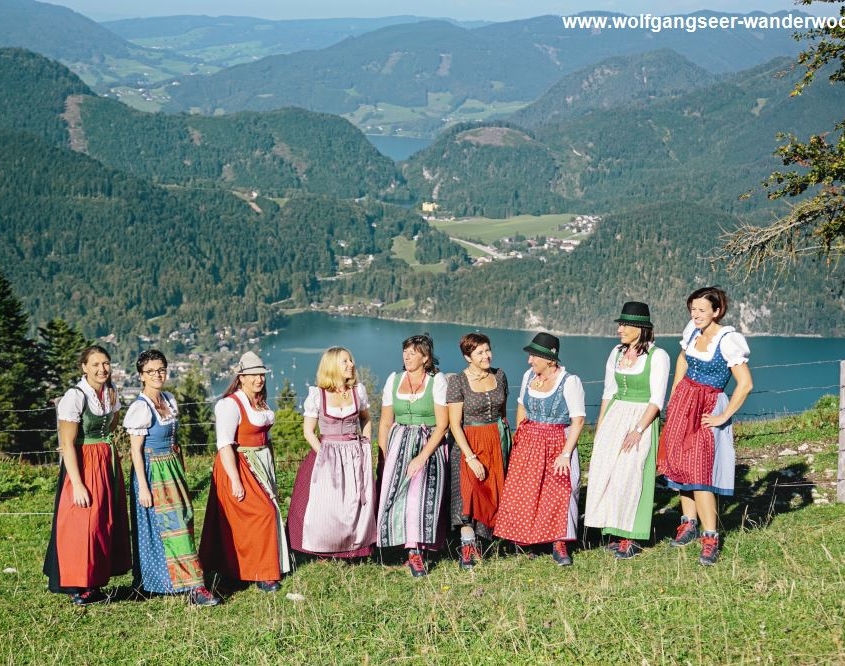 Wanderdamen Fotoshooting 09/2016 Zwölferhorn St. Gilgen am Wolfgangsee