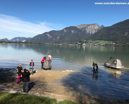 Zäpfensteig bei Abersee: Wanderweg, Aberseeweg