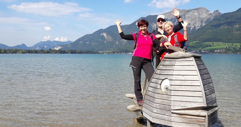 Zäpfensteig bei Abersee: Wanderweg, Aberseeweg